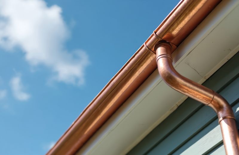 Copper Downspout Replacement