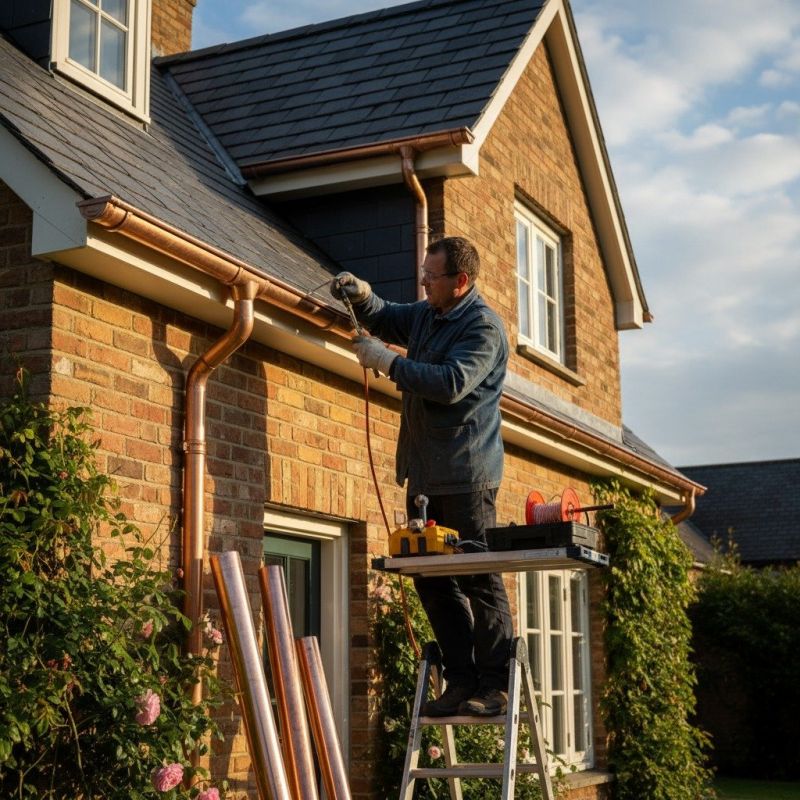 Copper Gutter Service
