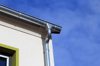 Galvanized Gutter Installation