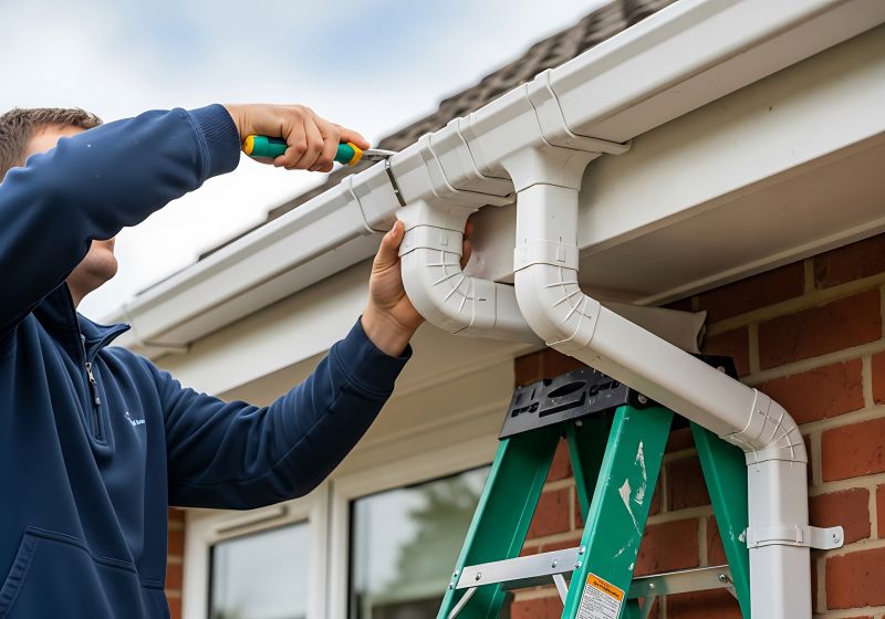 Plastic Gutter Repair