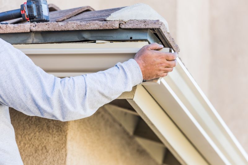 Steel Rain Gutter Installation in Roseville, CA